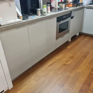 싱크대필름시공 관련 상담 문의 작업 사진